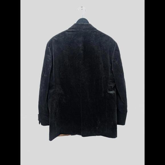 [SOLD] NWT BROOKS BROTHERS Men's Sz US 42R Black Corduroy Blazer Jacket Madison - Picture 7 of 11